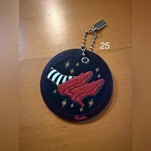 Coach Wizard of Oz Boxed Ruby Slippers Hang Tag. (25)